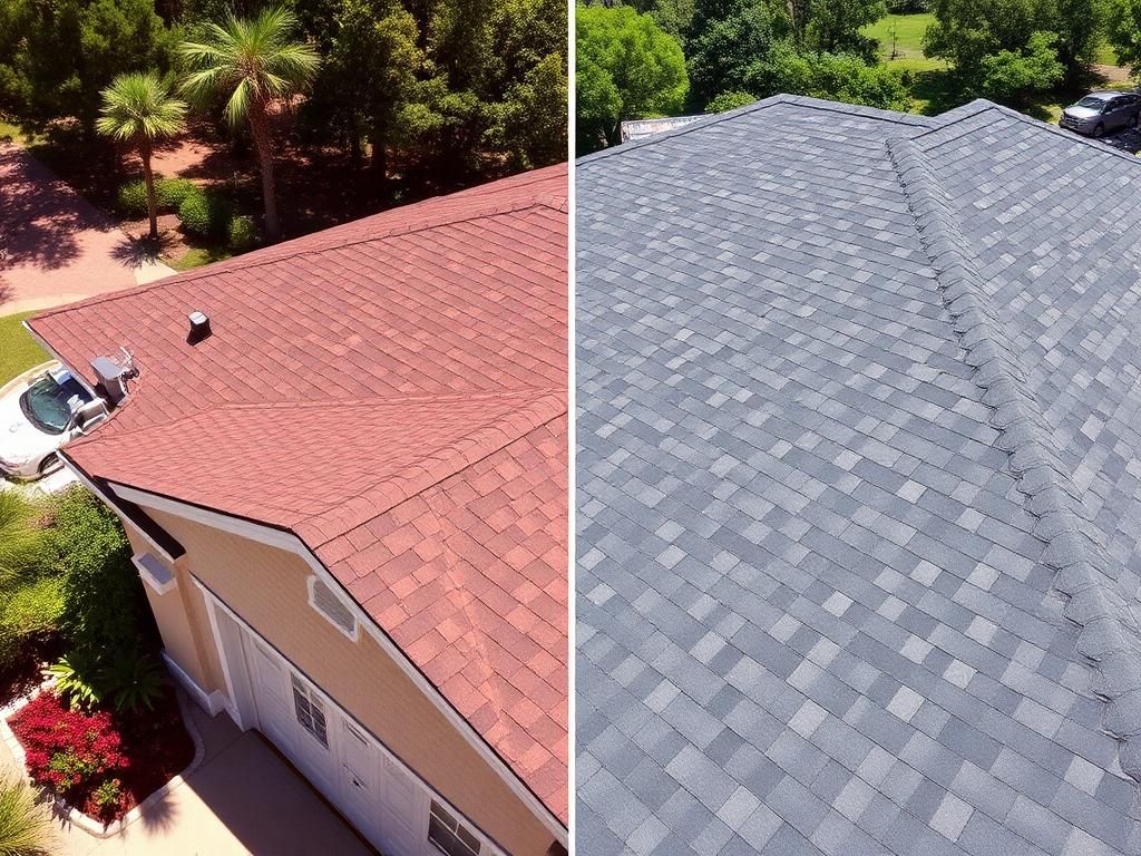 Architectural Shingle Replacement — completed shingle roofing project in Hollywood, FL