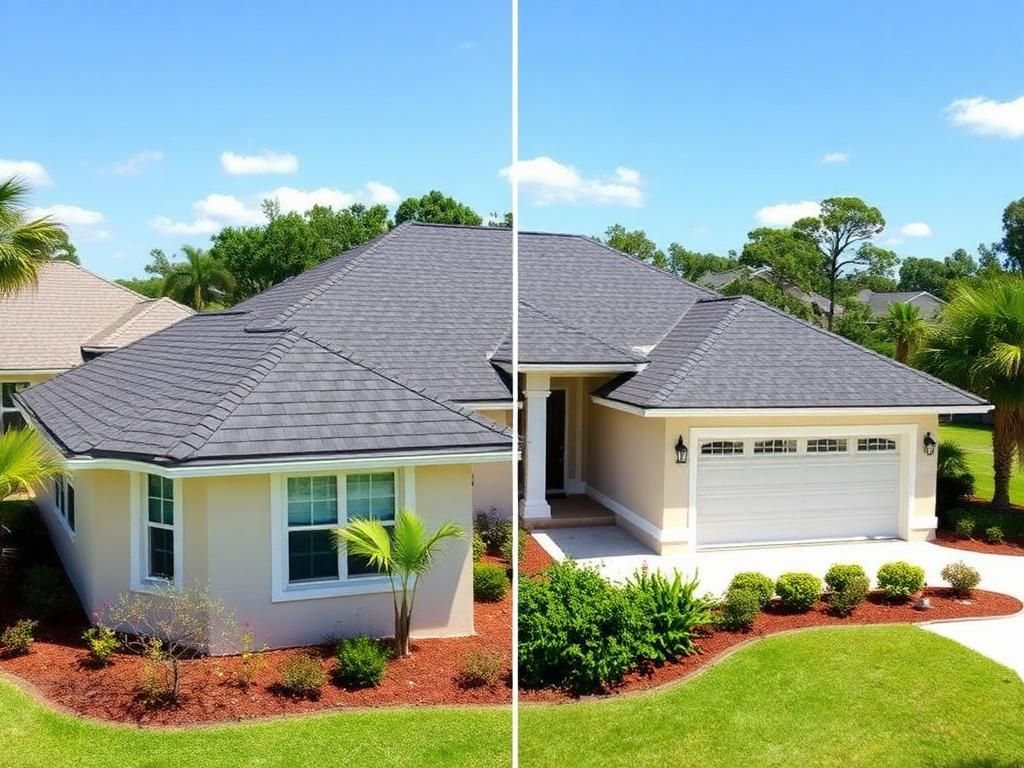 Ranch Home Makeover — completed shingle roofing project in Davie, FL